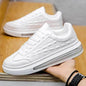 Trendy Leather Men's Shoes Fashion Casual Sneakers - www.Shopthatapp.com