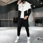 Trendy Suit Men's Hooded Jacket Trousers Two-Piece Suit - www.Shopthatapp.com