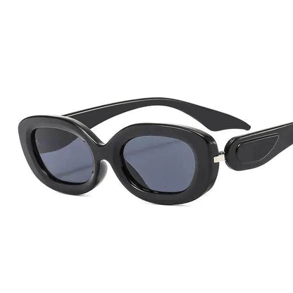 Trendy Sunglasses Oval Small Frame Men And Women Fashion Personalized - www.Shopthatapp.com