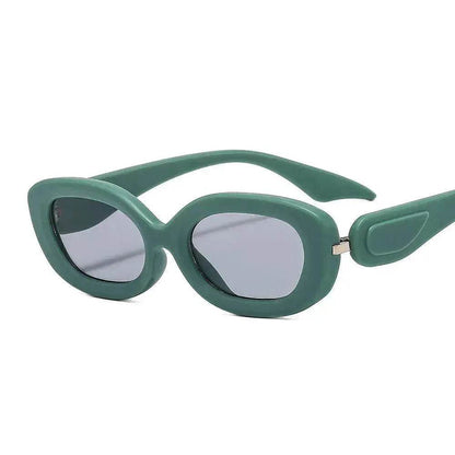 Trendy Sunglasses Oval Small Frame Men And Women Fashion Personalized - www.Shopthatapp.com
