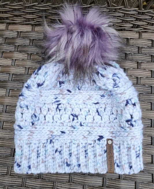 Trinity Chunky Beanie Crochet pattern - www.Shopthatapp.com