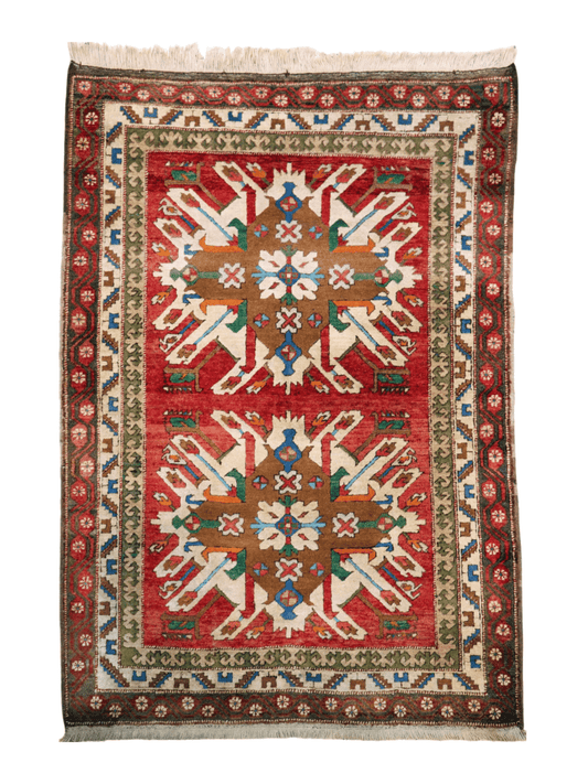 Turkish Kars Rug | 4' 5" x 6' 3" - www.Shopthatapp.com