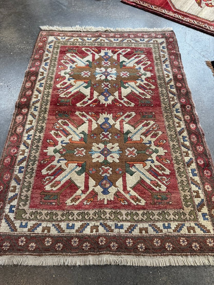 Turkish Kars Rug | 4' 5" x 6' 3" - www.Shopthatapp.com