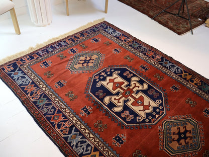 Turkish Lori Pambak Design Rug | 5' 3" x 6' 11" - www.Shopthatapp.com