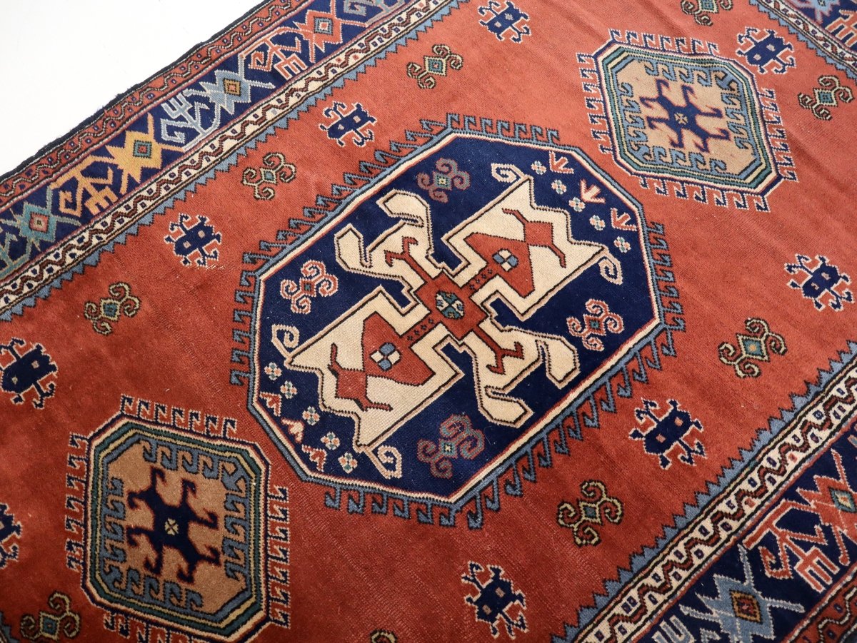 Turkish Lori Pambak Design Rug | 5' 3" x 6' 11" - www.Shopthatapp.com