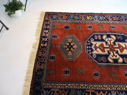 Turkish Lori Pambak Design Rug | 5' 3" x 6' 11" - www.Shopthatapp.com