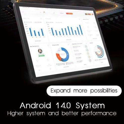 TUTT 11” Tablet Android 14 Keyboard, Mouse, Case, Stylus | 128GB ROM+16GB RAM Dual Camera 128GB SanDisk X9