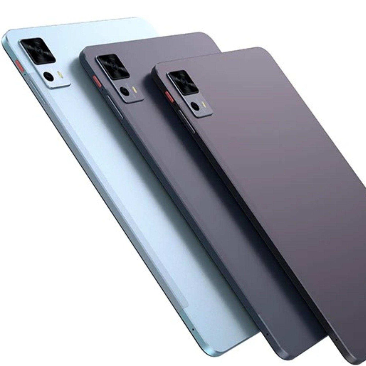 TUTT 12” Tablet LTE 4G SIM Android 14 | Case + Stylus 128GB + 6GB RAM | Dual Camera P11 + 128GB SanDisk