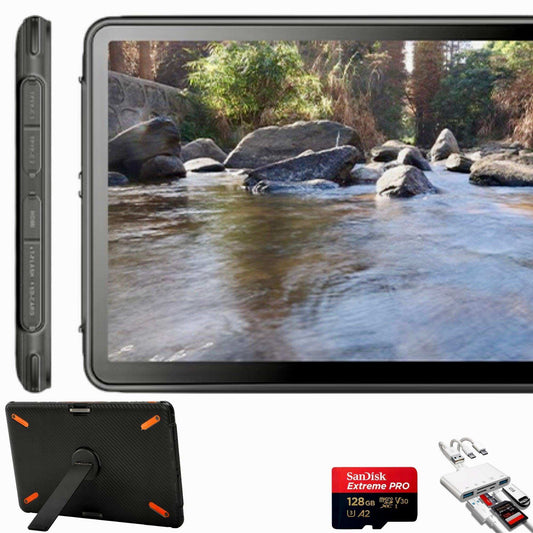 TUTT Rugged Portable Monitor 12” Touchscreen  | 5000mAh Battery | Water & Drop Proof | Digital Photo Frame Mode | N1Pro