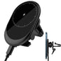 TUTT 15W Qi Magnetic Wireless Car Phone Holder Charger 360° Adjustable Strong Magnetic Compatible with iPhone 15 14 13 12 Pro Plus Max Mini