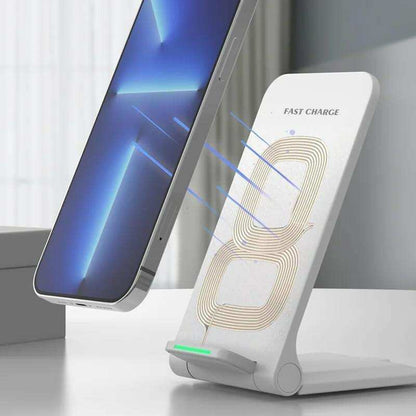 TUTT 15W Wireless Foldable Charger Stand Pad Compatible with iPhone