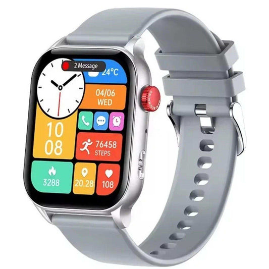 TUTT  Smartwatch for Men Women 1.95” AMOLED Screen | Flashlight BT Call Health and Fitness Tracking | K8 Smart Watchht BT Call Health and Fitness Tracking | K8 Smart Watch - www.Shopthatapp.com