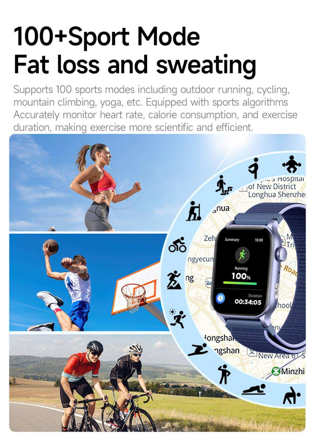 TUTT  Smartwatch for Men Women 1.95” AMOLED Screen | Flashlight BT Call Health and Fitness Tracking | K8 Smart Watchht BT Call Health and Fitness Tracking | K8 Smart Watch - www.Shopthatapp.com