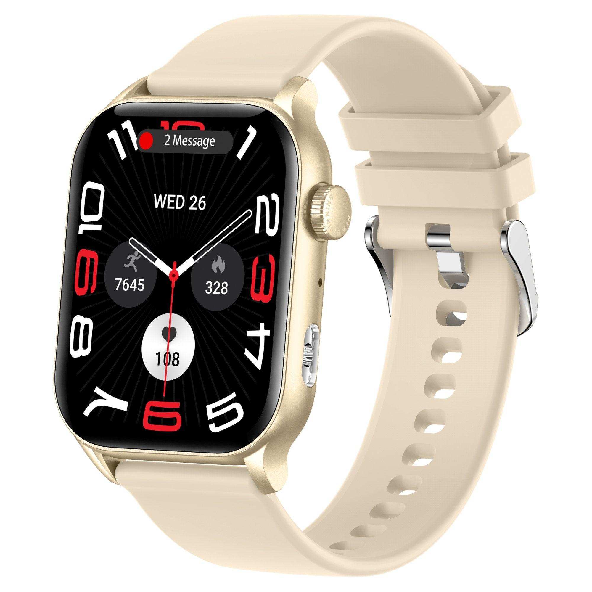 TUTT  Smartwatch for Men Women 1.95” AMOLED Screen | Flashlight BT Call Health and Fitness Tracking | K8 Smart Watchht BT Call Health and Fitness Tracking | K8 Smart Watch - www.Shopthatapp.com