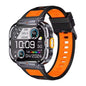 TUTT 2.0" Dial Smart Watch | Rugged Military | Health and Fitness Tracking | Flashlight | NX23 Smartwatches For Men - www.Shopthatapp.com