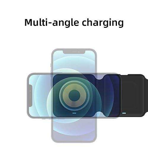 TUTT 3 in 1 Wireless Magnetic Foldable Charger Station Compatible with iPhone - www.Shopthatapp.com