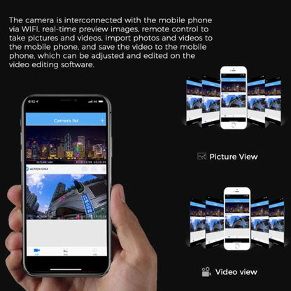 TUTT 4K 60fps 20MP Waterproof Action Camera Dash Cam 2” IPS Display IP68 Waterproof Underwater Wi-fi Motion Camera Hamlet Vlogging Hard Case 128GB SanDisk 3 in 1 SD/TF/Charging Kit - www.Shopthatapp.com