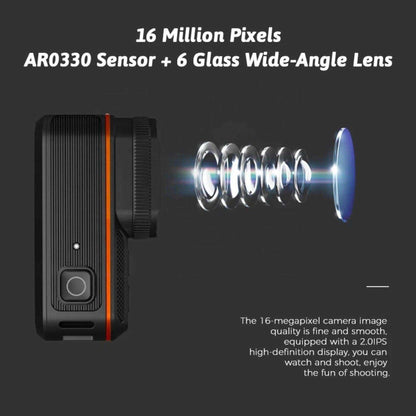 TUTT 4K 60fps 20MP Waterproof Action Camera Dash Cam 2” IPS Display IP68 Waterproof Underwater Wi-fi Motion Camera Hamlet Vlogging Hard Case 128GB SanDisk 3 in 1 SD/TF/Charging Kit - www.Shopthatapp.com