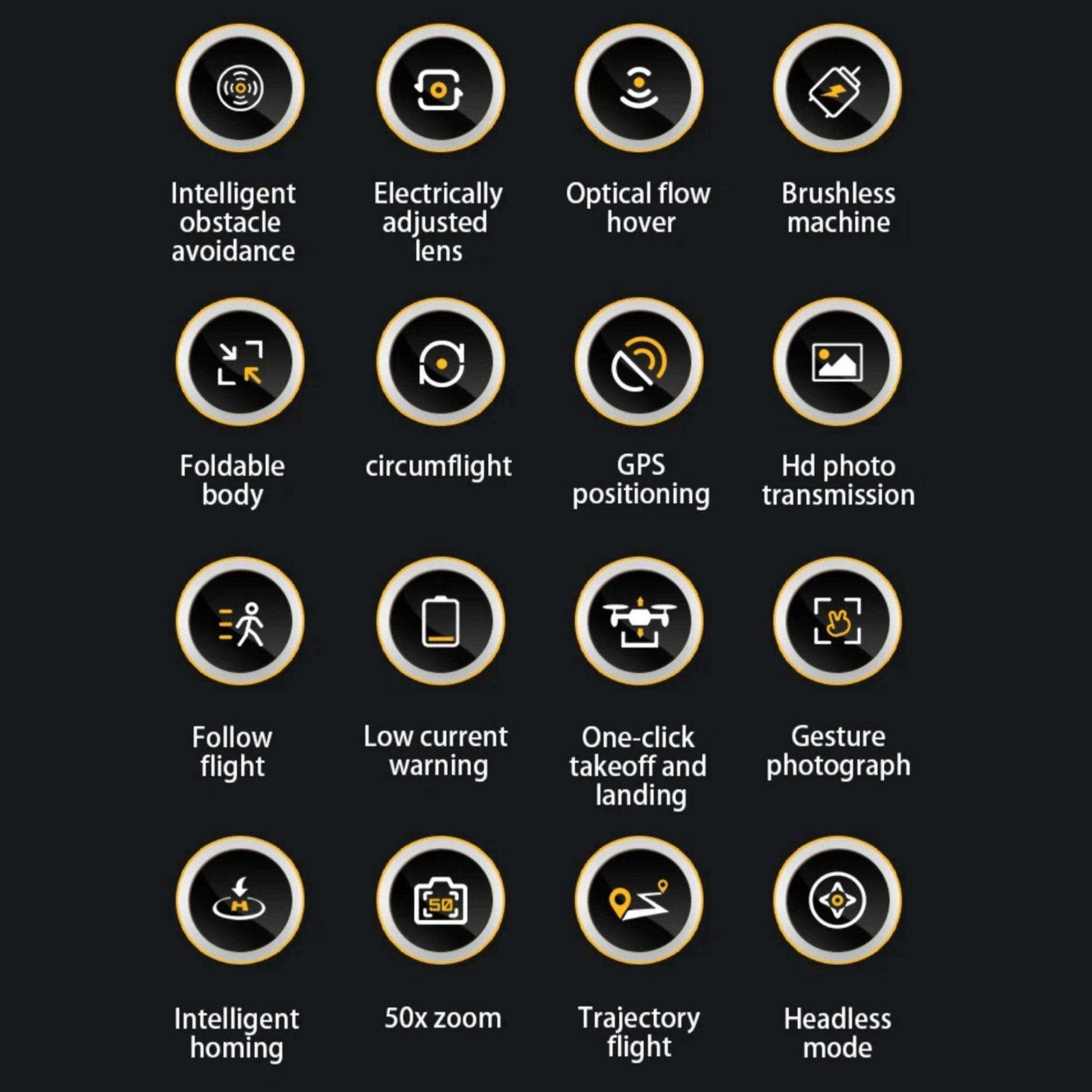 TUTT AE8 EVO 8K Professional GPS 5G Drone with Dual HD Camera 360 Optical Flow Laser Obstacle Avoidance 3-Axis Mechanical Gimbal & EIS Stabilization Intelligent Modes Brushless 2* Batteries 335gr - www.Shopthatapp.com