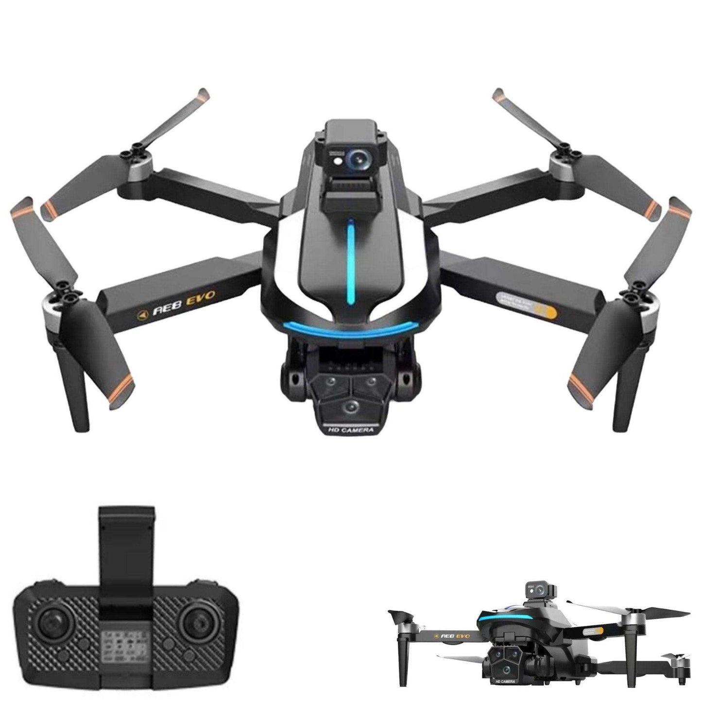 TUTT AE8 EVO 8K Professional GPS 5G Drone with Dual HD Camera 360 Optical Flow Laser Obstacle Avoidance 3-Axis Mechanical Gimbal & EIS Stabilization Intelligent Modes Brushless 2* Batteries 335gr - www.Shopthatapp.com