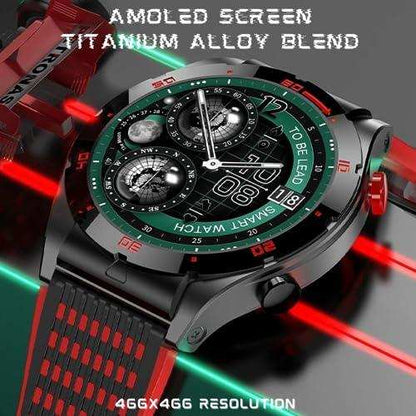 TUTT Sport Smartwatch AMOLED Screen Titanium Alloy BT Call AI Voice | Activity Fitness Tracker Smart Watch for Men Women - www.Shopthatapp.com