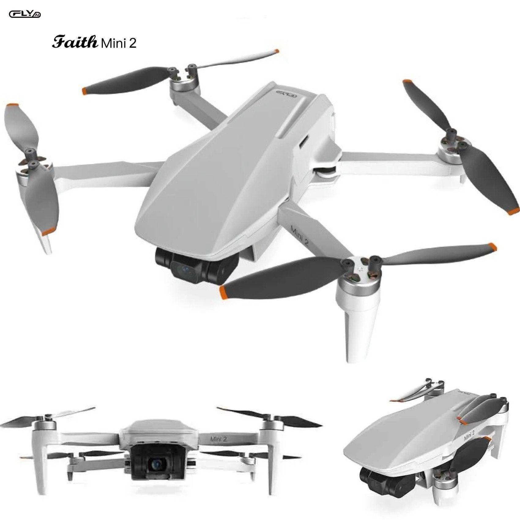 C-FLY Faith Mini 2 (Upgraded) GPS 5G 5KM WIFI FPV with 4K 30fps 20MP Camera 3-Axis Brushless Gimbal 32mins Flight Time 249g Foldable RC Drone Quadcopter RTF - www.Shopthatapp.com