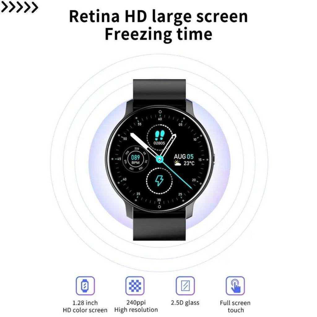 TUTT C9 Men Women Fashion 1.28” Screen Smartwatch BT Calling IP67 Waterproof Oxygen Level Heart Rate Sleep Monitoring Multi Sport Activity Tracking - www.Shopthatapp.com