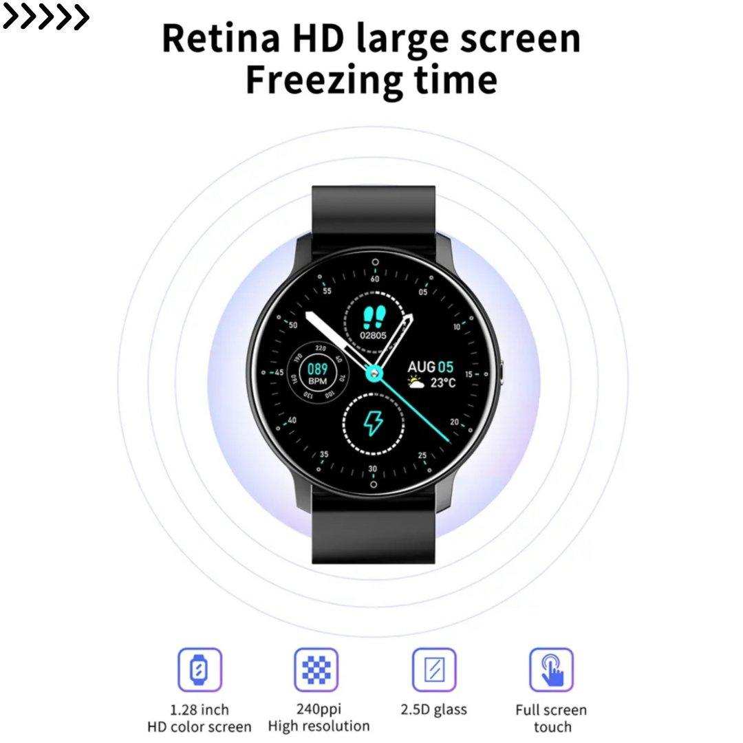 TUTT C9 Men Women Fashion 1.28” Screen Smartwatch BT Calling IP67 Waterproof Oxygen Level Heart Rate Sleep Monitoring Multi Sport Activity Tracking - www.Shopthatapp.com