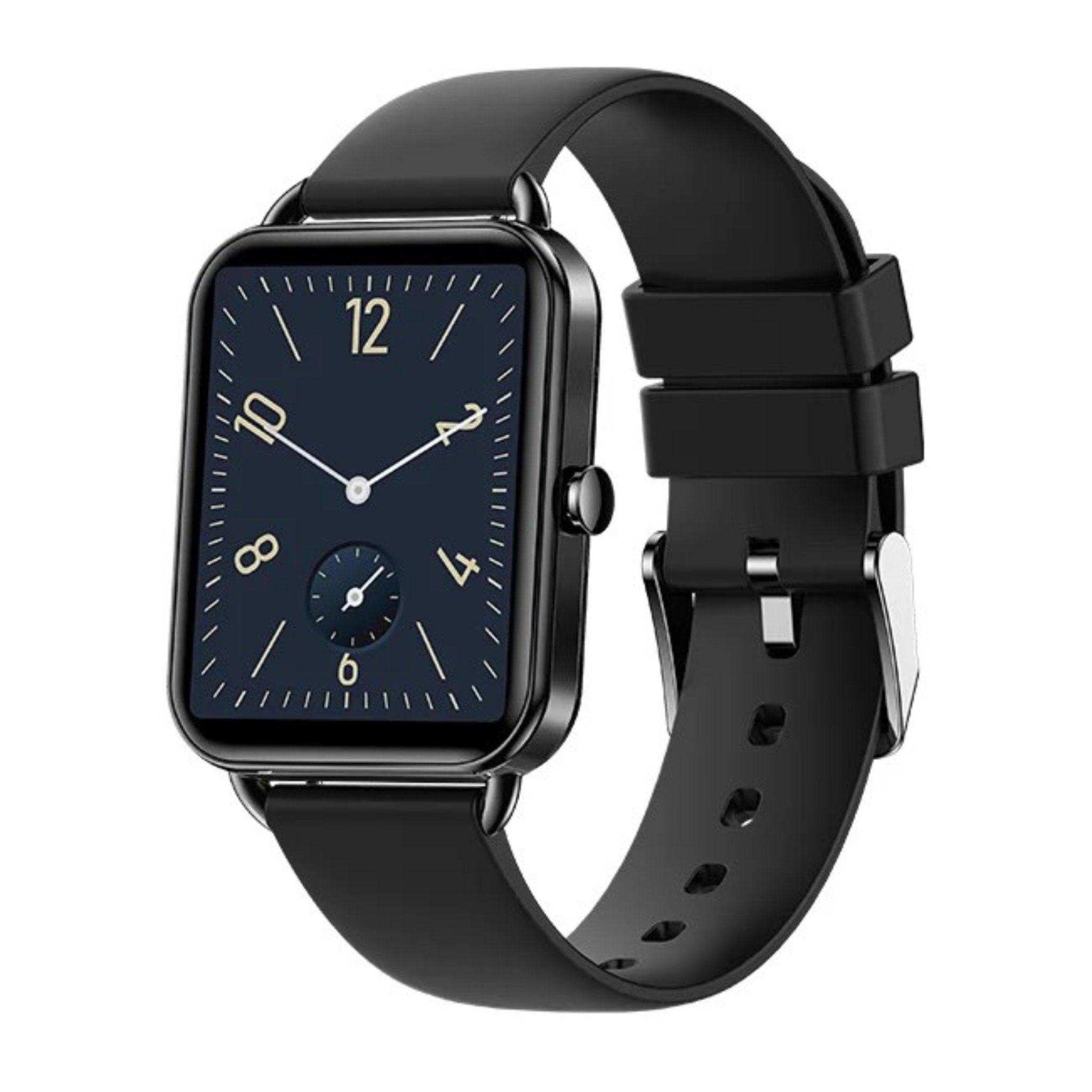 TUTT Classic Smartwatch Men Women AMOLED Touch Screen 1.65 Inch BT Calling Smart Watch Fitness Sports Tracker Rubber Straps DA2 - www.Shopthatapp.com
