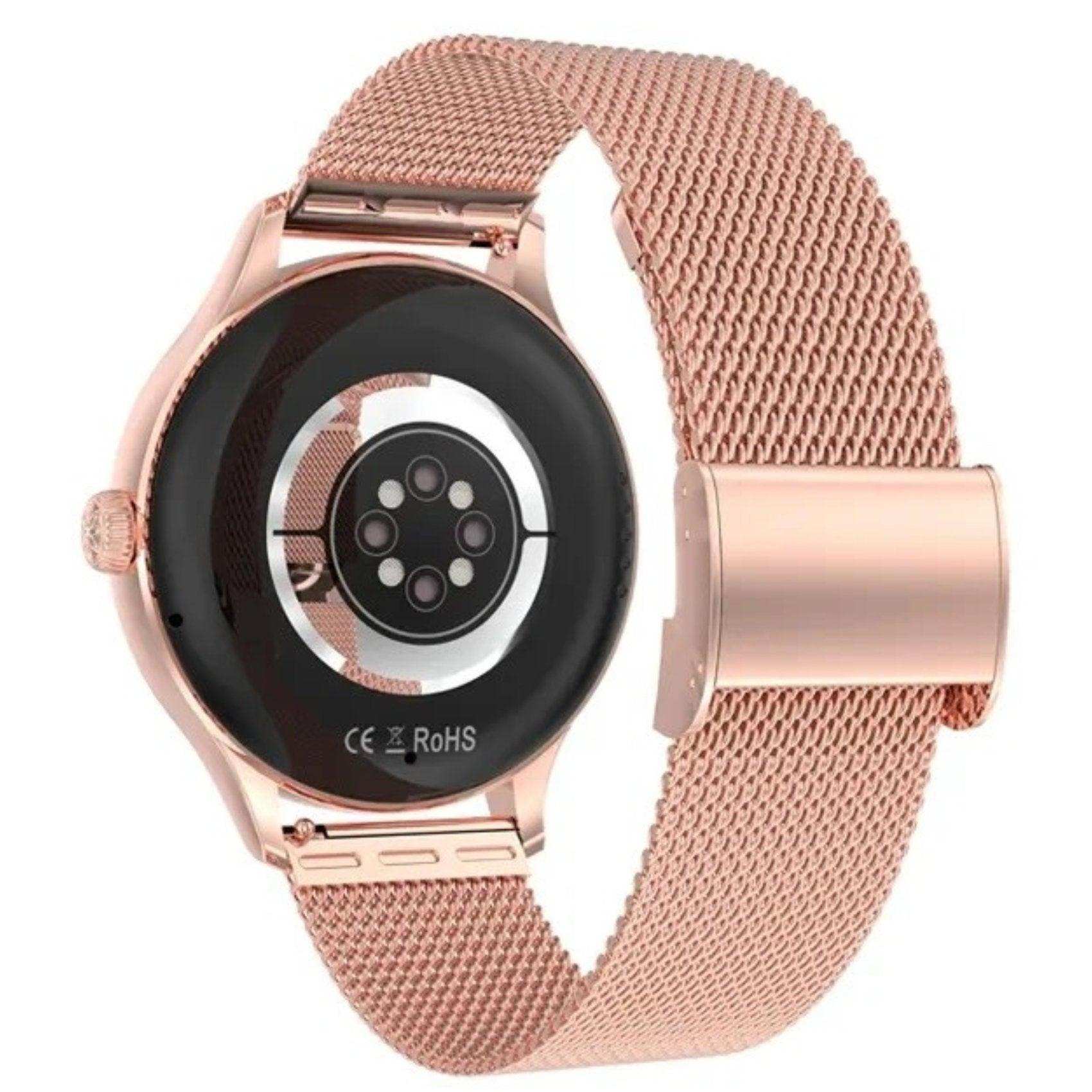 TUTT DT Women Diamond AMOLED Screen SmartWatch for Ladies Reloj Inteligente Fitness Sport Health Smart Watch Steel Straps - www.Shopthatapp.com