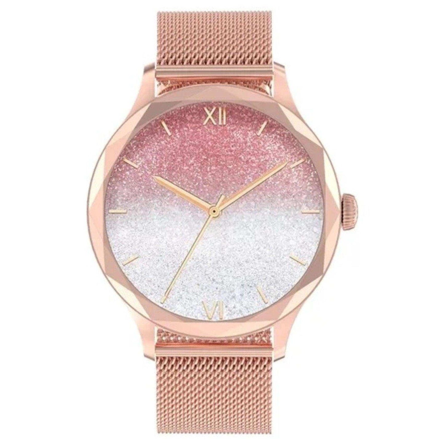 TUTT DT Women Diamond AMOLED Screen SmartWatch for Ladies Reloj Inteligente Fitness Sport Health Smart Watch Steel Straps - www.Shopthatapp.com