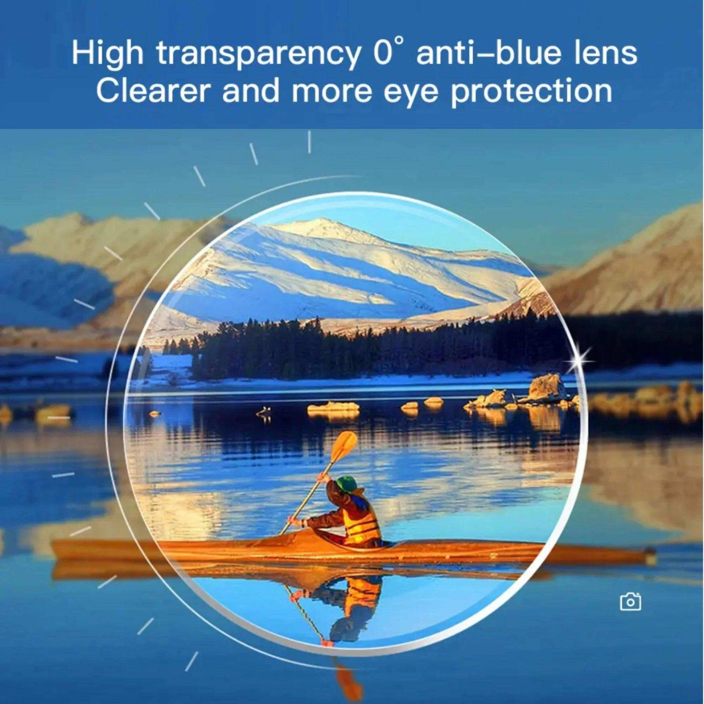TUTT Bluetooth Smart Glasses Anti-Blue Ray UV | Wireless Call & Music AI Voice & Camera Control Sunglasses | E13-C Test Kit | Replaceable With Prescription - www.Shopthatapp.com