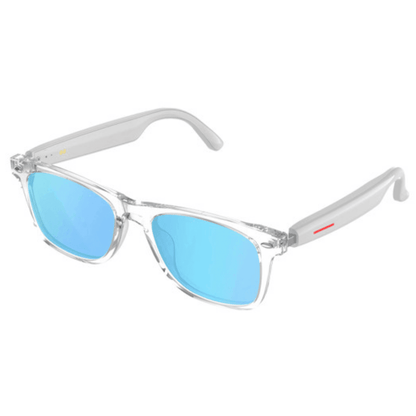 TUTT Bluetooth Smart Glasses Anti-Blue Ray | Wireless Call & Music AI Voice & Camera Control Sunglasses | E13 Anti Blue Ray Test Kit | Replaceable With Prescription - www.Shopthatapp.com