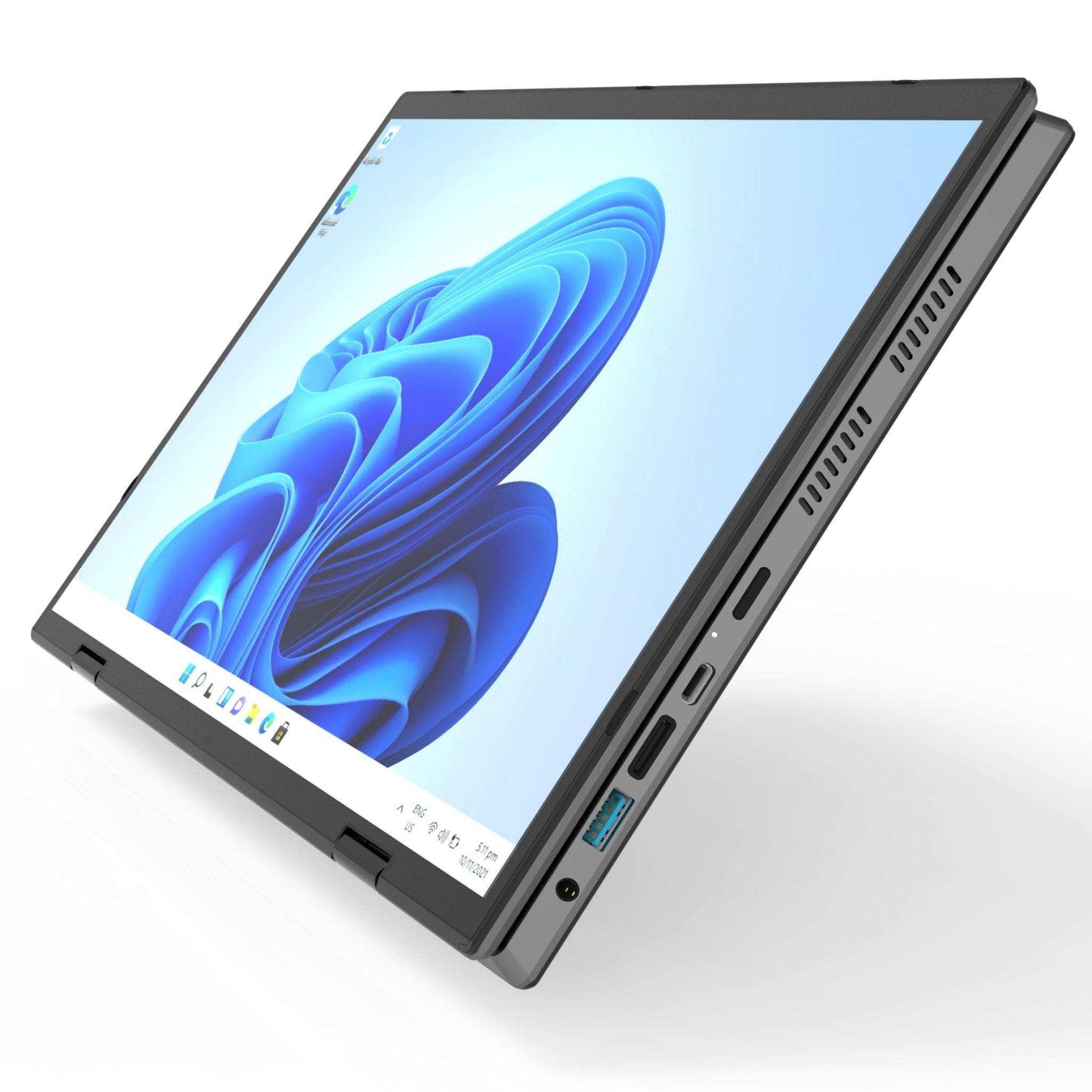 TUTT E140D 2.2K 14''  IPS 2-in-1 Laptop  Dual Touch Screen 360° Flip Notebook Gary With Stand Keyboard (1 TB SSD/ 32 GB RAM) | Intel® N95 2.4G/5G WIFI | Windows 11 Pro Mouse