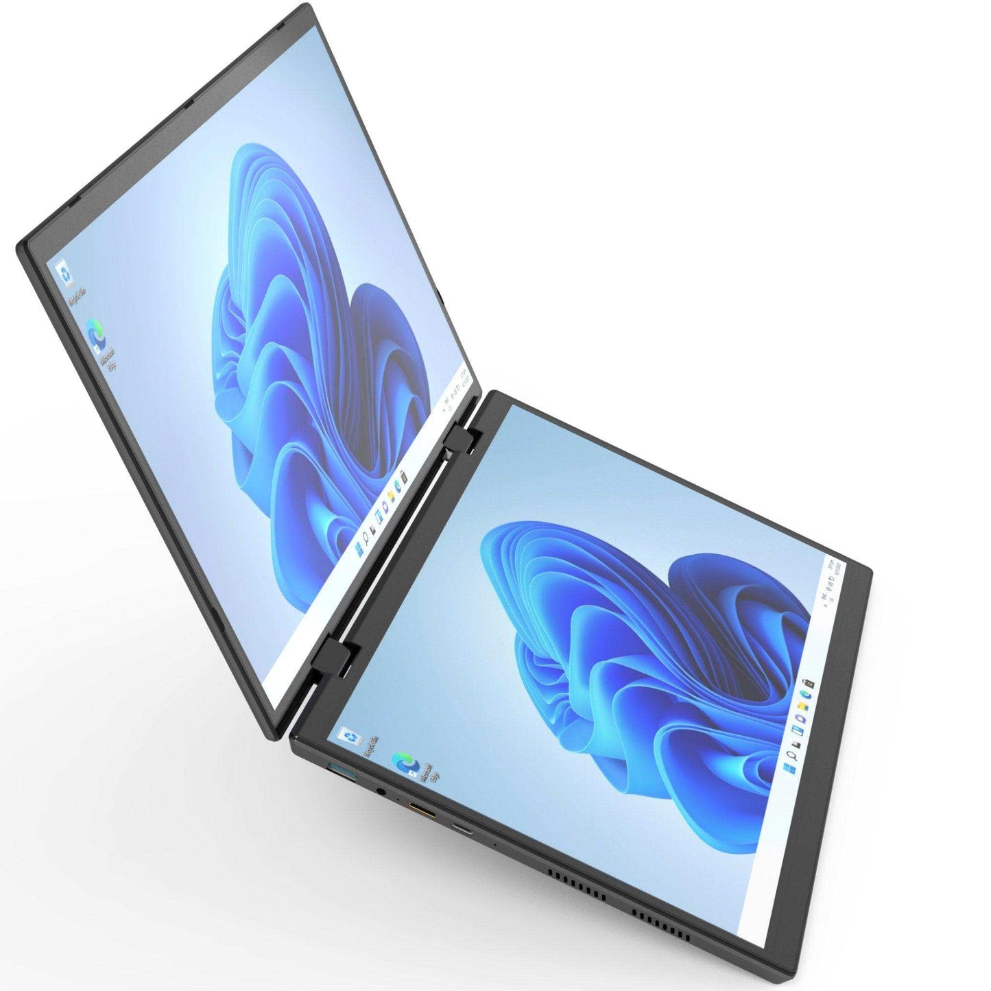 TUTT E140D 2.2K 14''  IPS 2-in-1 Laptop  Dual Touch Screen 360° Flip Notebook Gary With Stand Keyboard (1 TB SSD/ 32 GB RAM) | Intel® N95 2.4G/5G WIFI | Windows 11 Pro Mouse