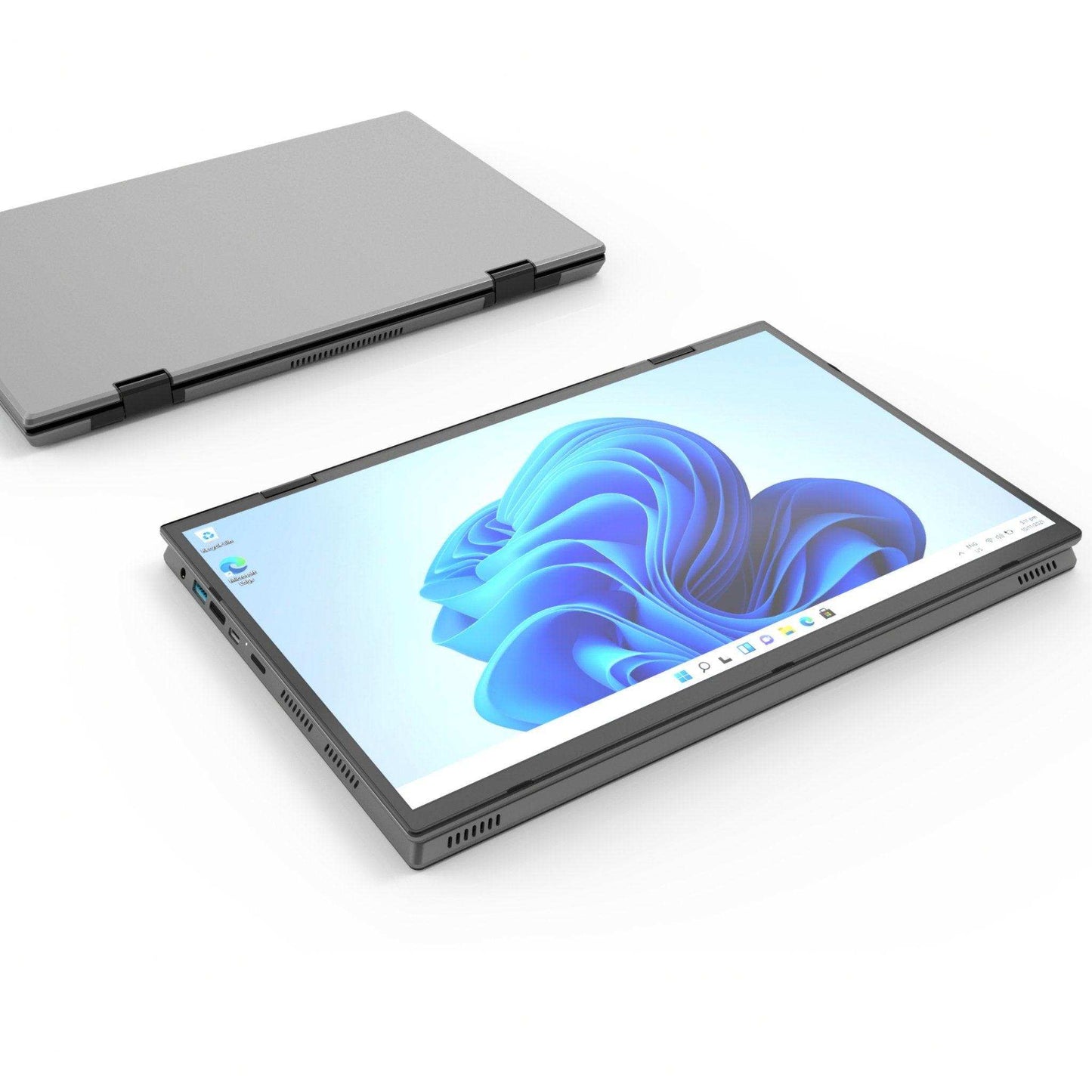 TUTT E140Y 2.2K 14''  IPS 2-in-1 Laptop Touch Screen 360° Flip Notebook Silver (1 TB SSD/ 32 GB RAM) | Intel® Processor N95 2.4G/5G WIFI BacklitKeyboard | Windows 11 Pro with Mouse