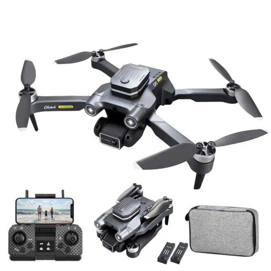 TUTT H25 4K HD GPS Mini Drone for Foldable RC Quadcopter, 5G Transmission 20 Flight Time, Brushless Motor, Auto return, Follow & Orbit & Pointway Intelligence 3D Flip Modes 2* Batt - www.Shopthatapp.com