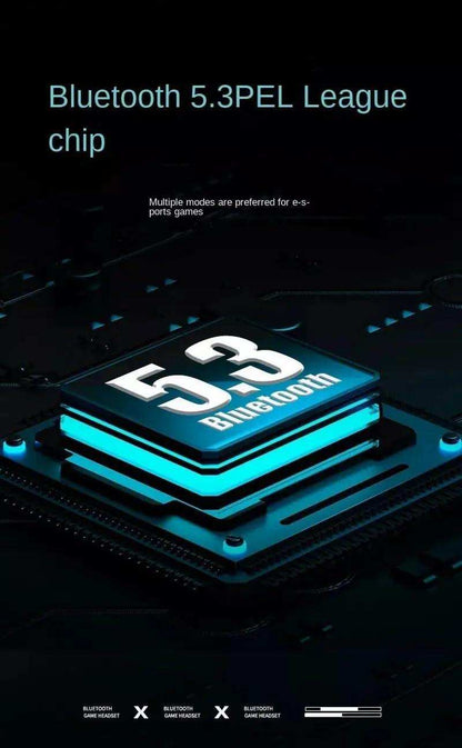  TUTT JX10 TWS Wireless Earbud  Gaming BT 5.3 | Headset Sport LED Display | Noise Cancelling  Earphones  for Pro Gamers