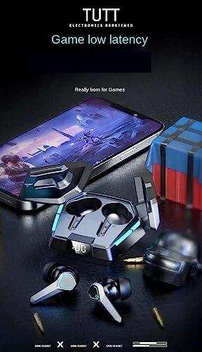  TUTT JX10 TWS Wireless Earbud  Gaming BT 5.3 | Headset Sport LED Display | Noise Cancelling  Earphones  for Pro Gamers
