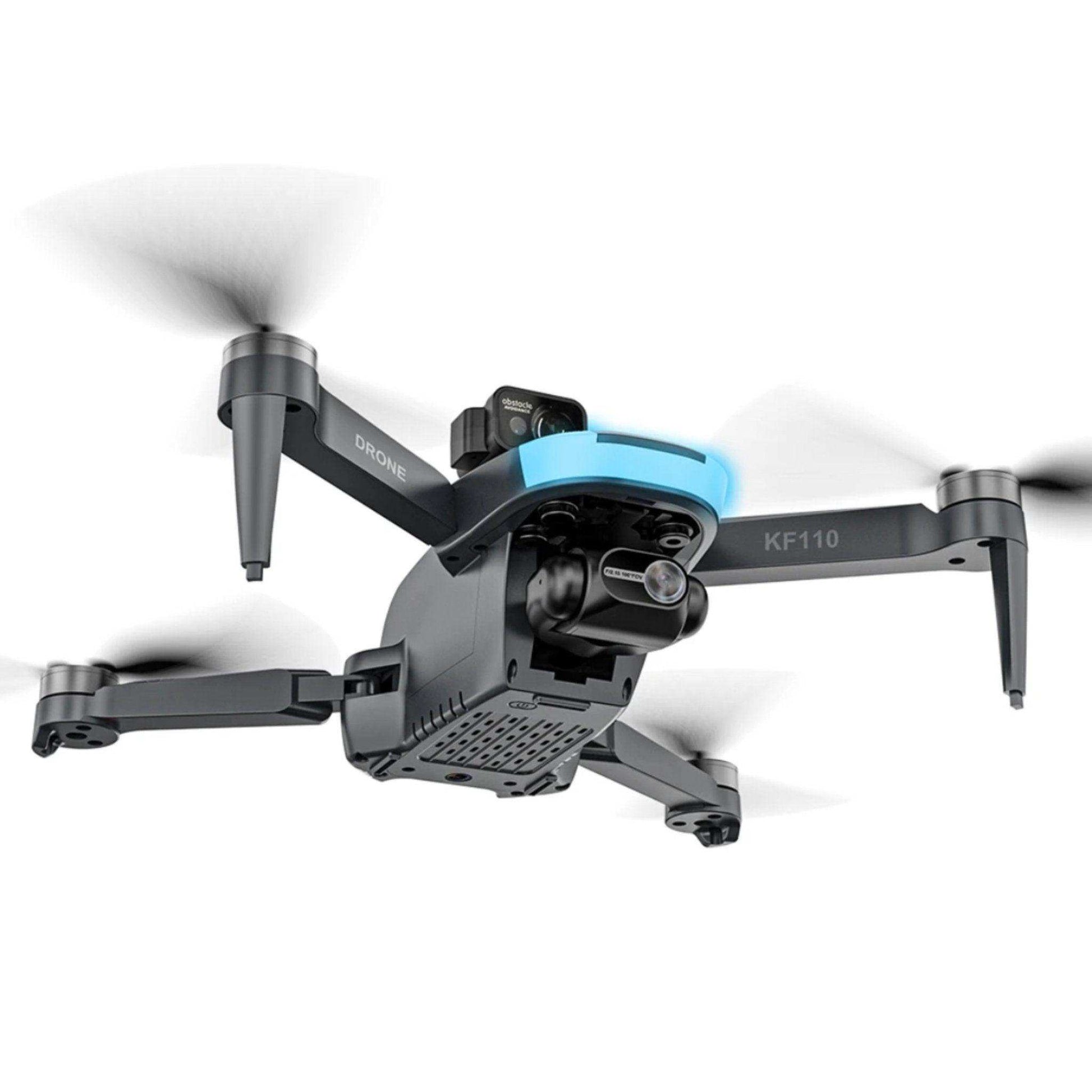 TUTT KF110 Professional 5G MINI Drone Dual 4K Cameras Optical Flow Mechanical + EIS Stabilization 226g Brushless Motor Laser Obstacle Avoidance Follow/Orbit/Waypoint Modes 2* Batteries - www.Shopthatapp.com