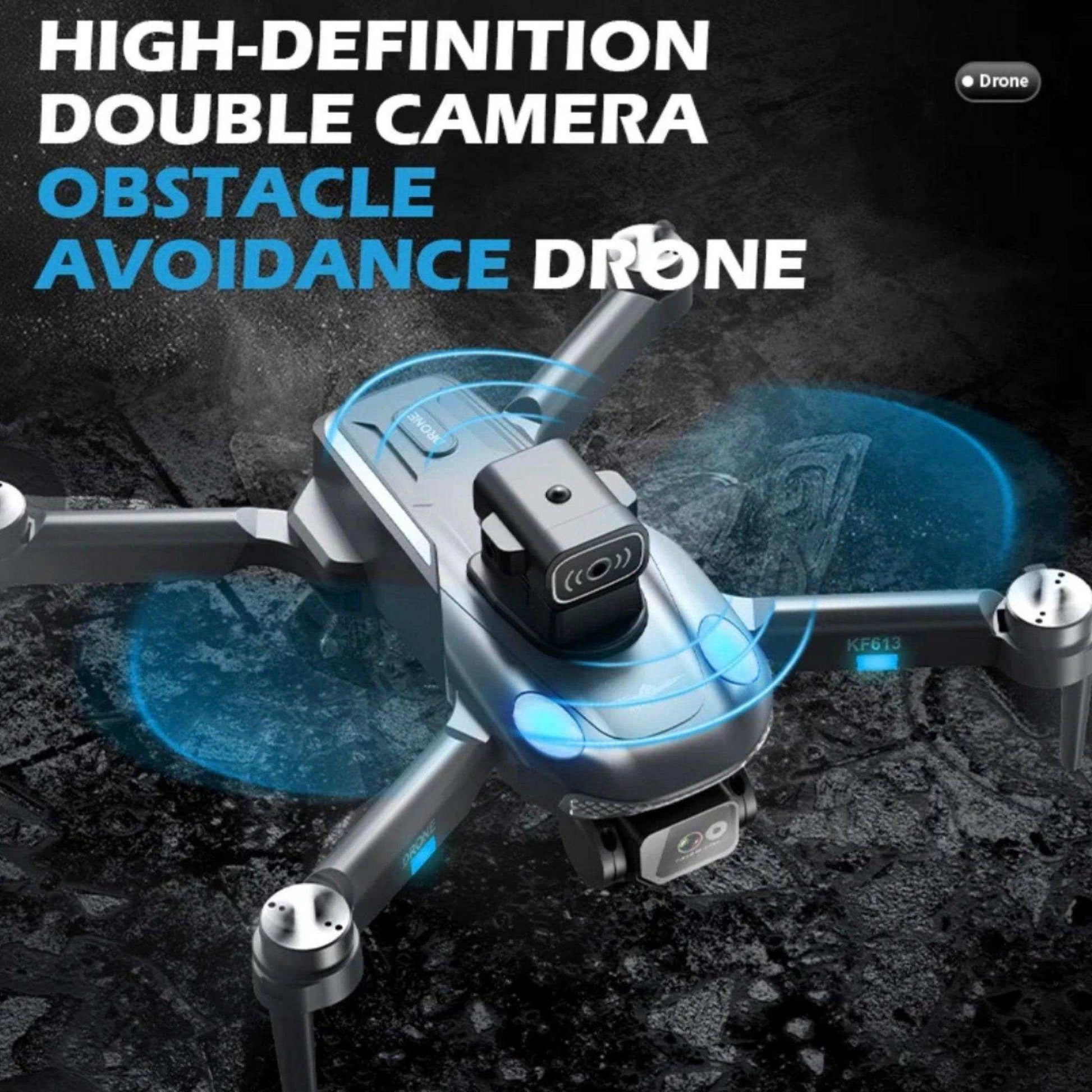 TUTT KF613 5G WiFi GPS Mini Drone Brushless Motor RC Quadcopter 4K HD Camera Obstacle Avoidance Gimbal Intelligence Follow Me and Orbit Modes Quadcopter 2* Batteries - www.Shopthatapp.com