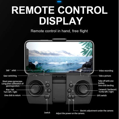 TUTT KF613 5G WiFi GPS Mini Drone Brushless Motor RC Quadcopter 4K HD Camera Obstacle Avoidance Gimbal Intelligence Follow Me and Orbit Modes Quadcopter 2* Batteries - www.Shopthatapp.com