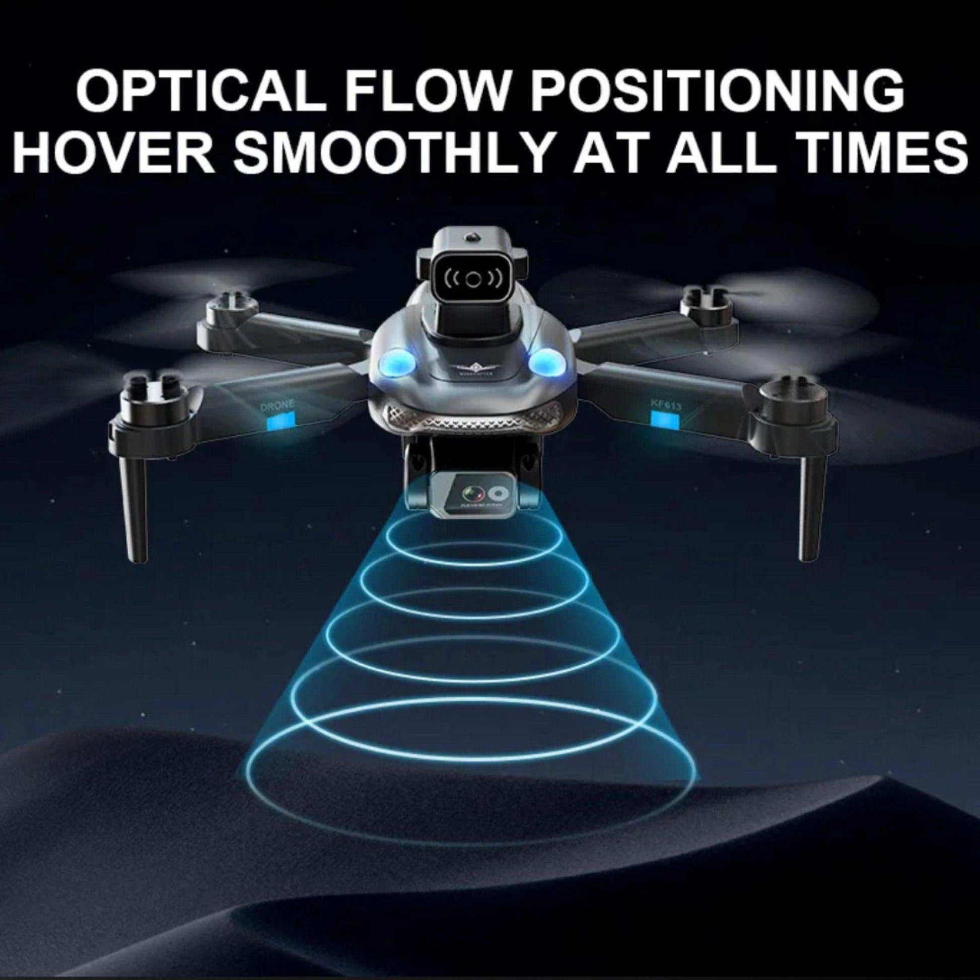 TUTT KF613 5G WiFi GPS Mini Drone Brushless Motor RC Quadcopter 4K HD Camera Obstacle Avoidance Gimbal Intelligence Follow Me and Orbit Modes Quadcopter 2* Batteries - www.Shopthatapp.com