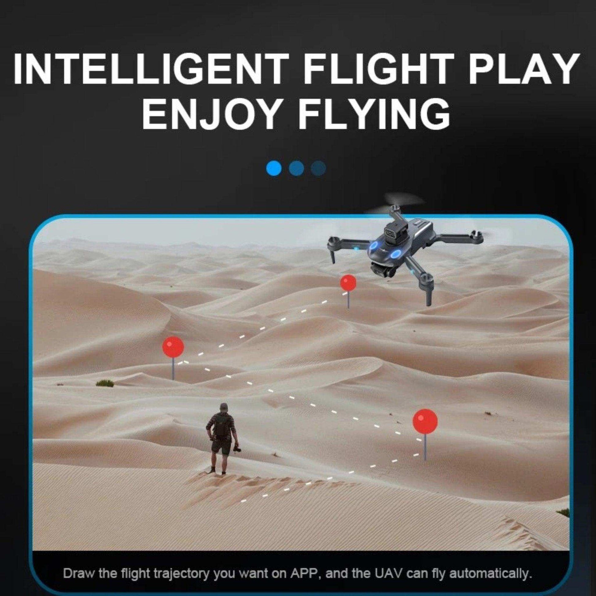 TUTT KF613 5G WiFi GPS Mini Drone Brushless Motor RC Quadcopter 4K HD Camera Obstacle Avoidance Gimbal Intelligence Follow Me and Orbit Modes Quadcopter 2* Batteries - www.Shopthatapp.com