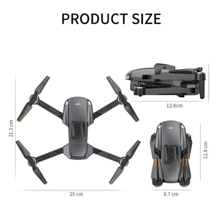 TUTT KF616 4K HD RC Dual Camera Mini Drone 360° Infrared Obstacle Avoidance Photography Quadcopter Drone 2 Batteries - www.Shopthatapp.com