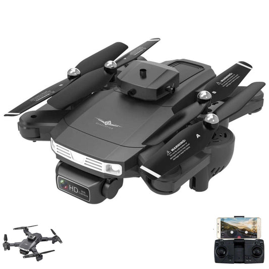 TUTT KF617 Mini Drone 4K Dual Camera Drone Infrared Obstacle Avoidance Optical Flow Foldable Quadcopter Height Hold Follow, Orbit, Waypoint Modes 2* Batteries - www.Shopthatapp.com