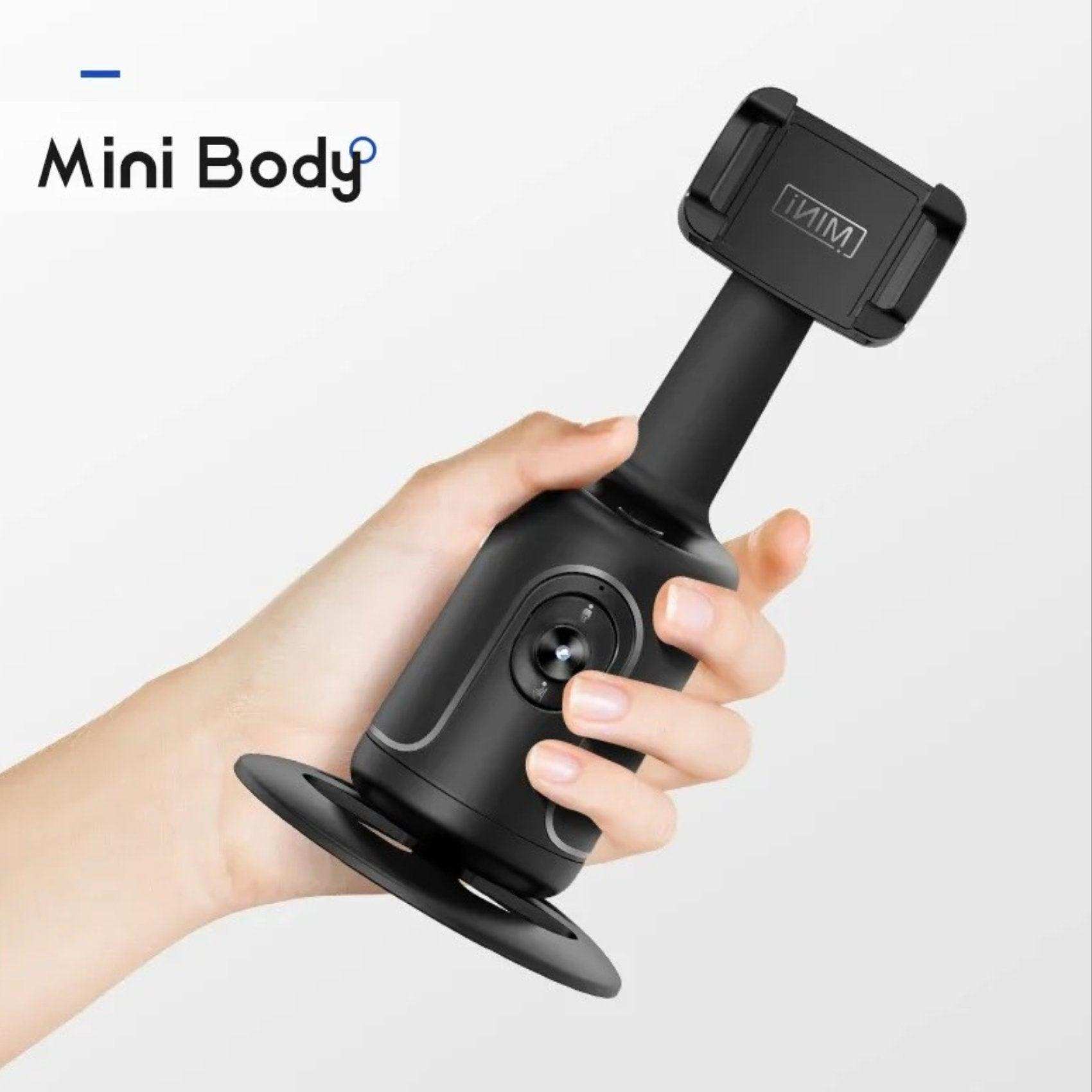 TUTT P1 Selfie Phone Holder Mount | Smart 360° Auto Face Tracking Gimbal Desktop Stabilizer Tripod | Adjustable Lens | No App, Gesture Control | Stable Base Smartphone Live Chat - www.Shopthatapp.com