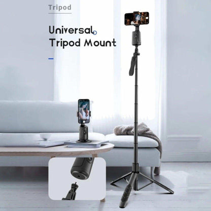 TUTT P1 Selfie Phone Holder Mount | Smart 360° Auto Face Tracking Gimbal Desktop Stabilizer Tripod | Adjustable Lens | No App, Gesture Control | Stable Base Smartphone Live Chat - www.Shopthatapp.com