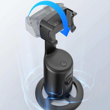 TUTT P1 Selfie Phone Holder Mount | Smart 360° Auto Face Tracking Gimbal Desktop Stabilizer Tripod | Adjustable Lens | No App, Gesture Control | Stable Base Smartphone Live Chat - www.Shopthatapp.com