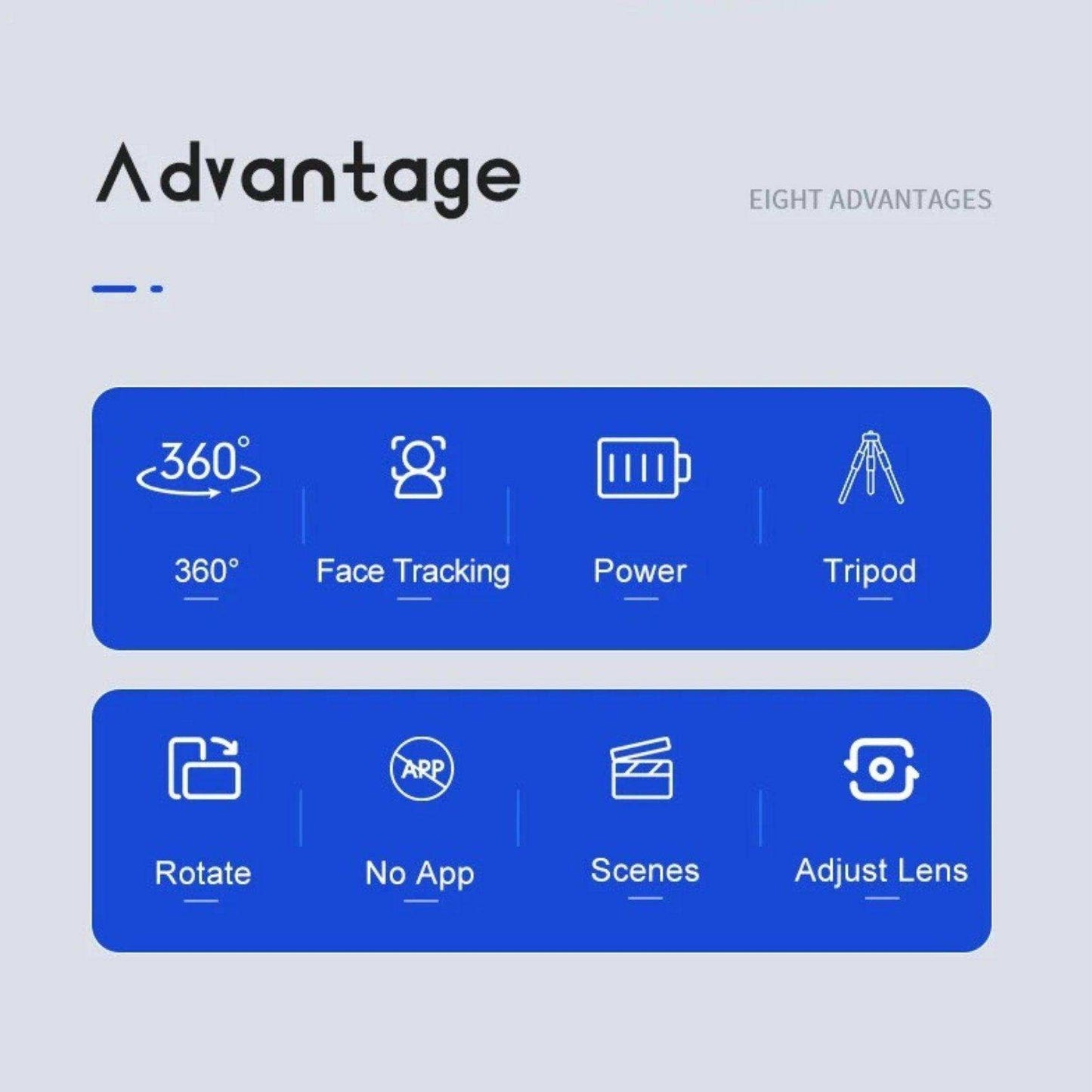 TUTT P1 Selfie Phone Holder Mount | Smart 360° Auto Face Tracking Gimbal Desktop Stabilizer Tripod | Adjustable Lens | No App, Gesture Control | Stable Base Smartphone Live Chat - www.Shopthatapp.com